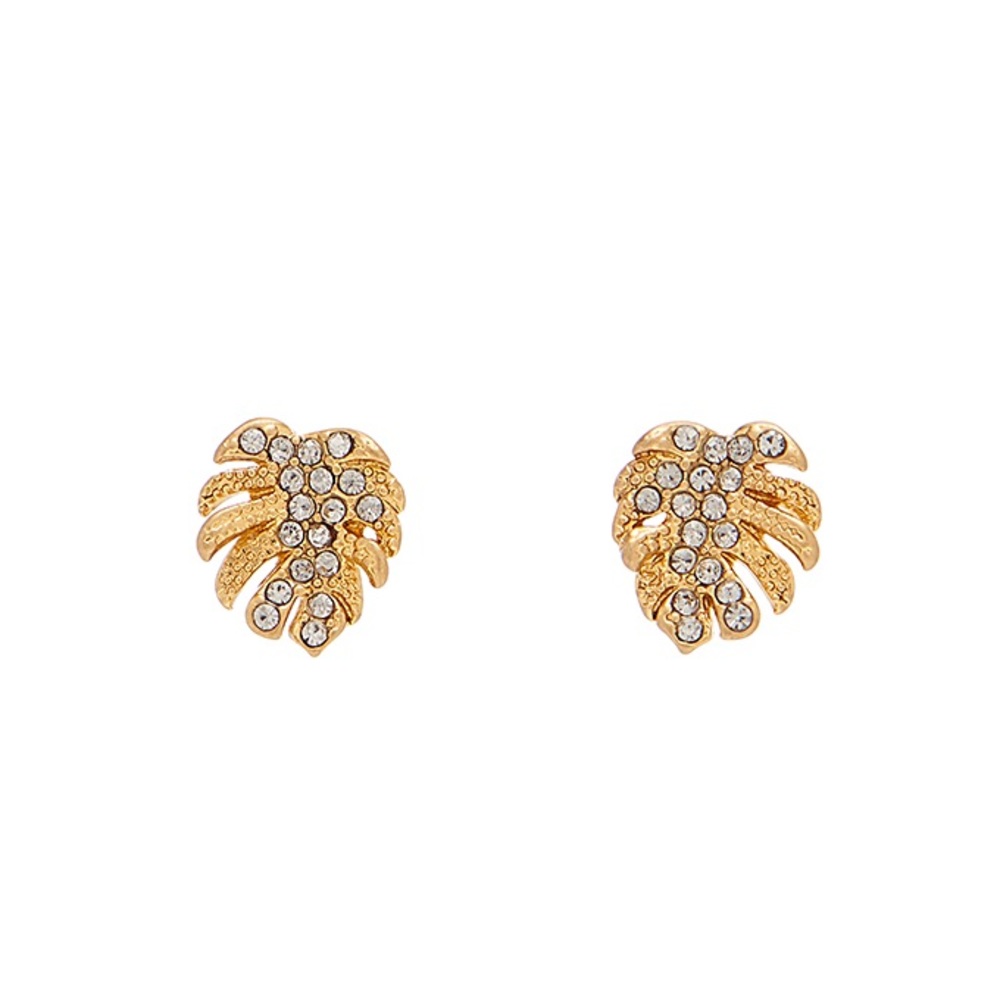 India Hicks Tiny Palm Earrings